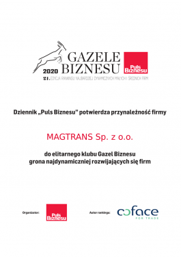 MAGTRANS - Business-Gazellen (pol. Gazele Biznesu)